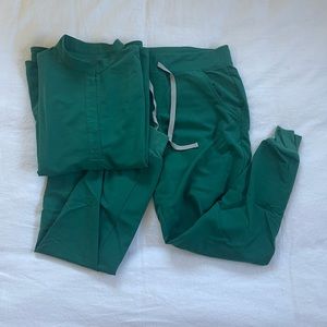 Hunter green Zamora joggers